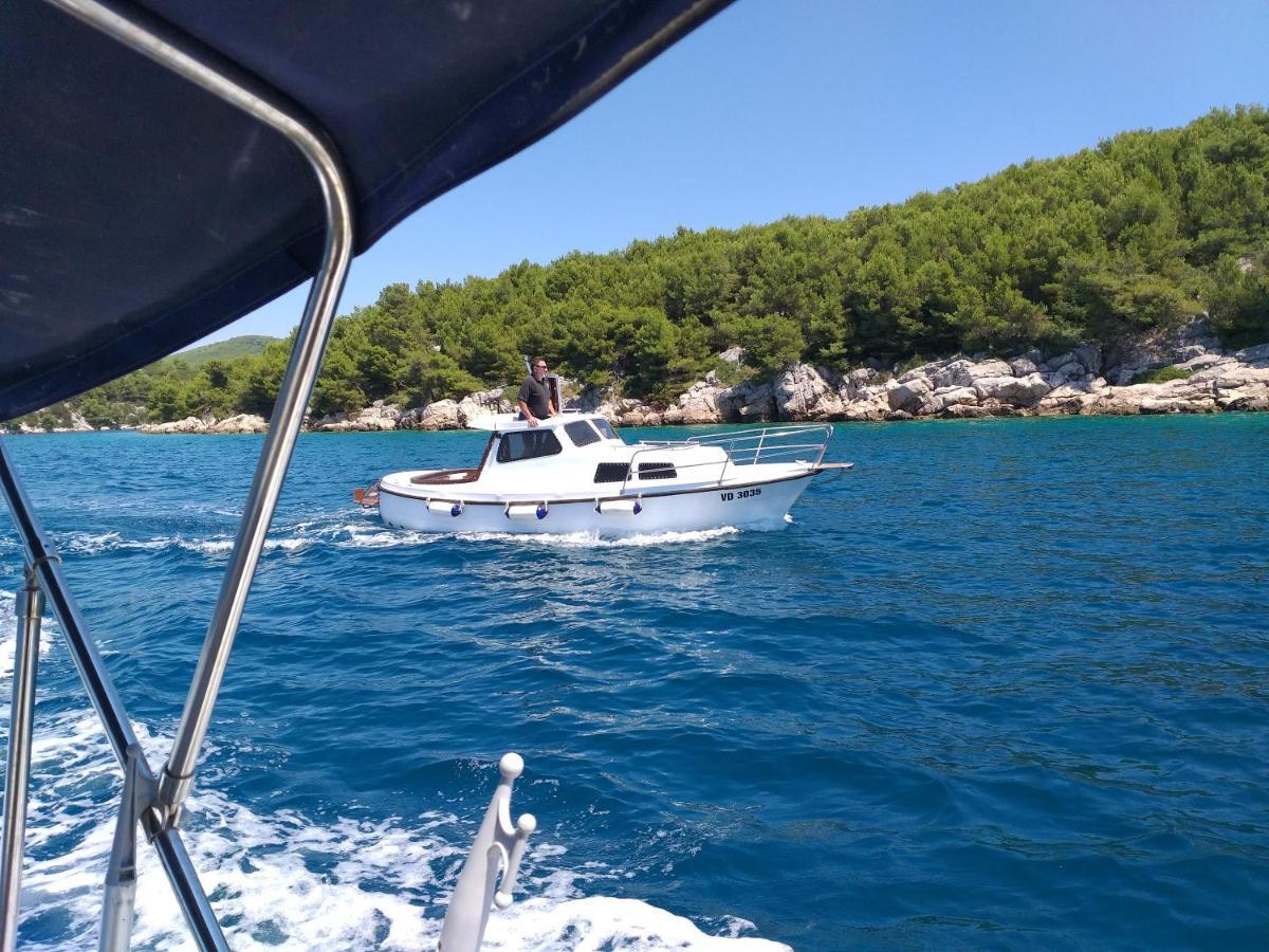 Familien Ferienhaus Vir Croatia 150M Strand Restaurant Einkaufen 外观 照片