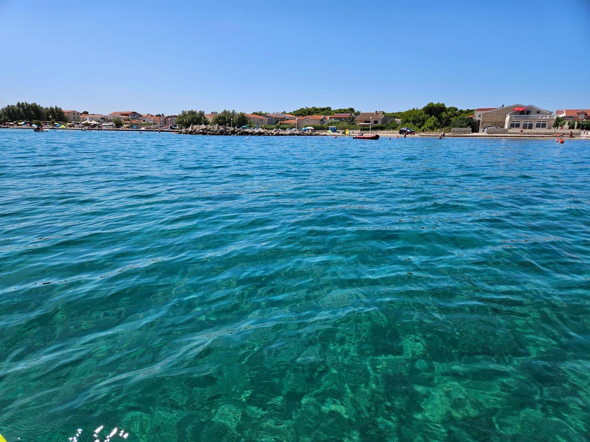 Familien Ferienhaus Vir Croatia 150M Strand Restaurant Einkaufen 外观 照片